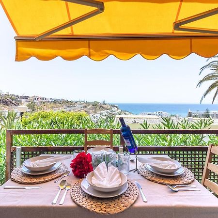 Increible Terraza Con Vistas Al Mar En San Agustin Appartement Buitenkant foto