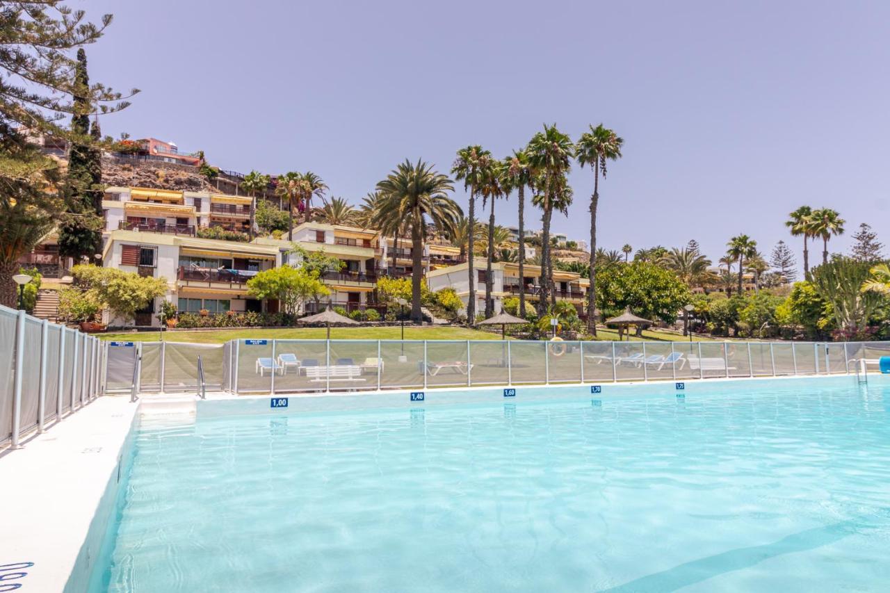 Increible Terraza Con Vistas Al Mar En San Agustin Appartement Buitenkant foto