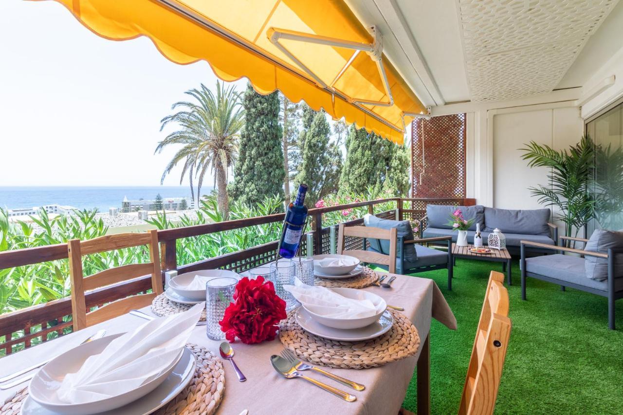 Increible Terraza Con Vistas Al Mar En San Agustin Appartement Buitenkant foto
